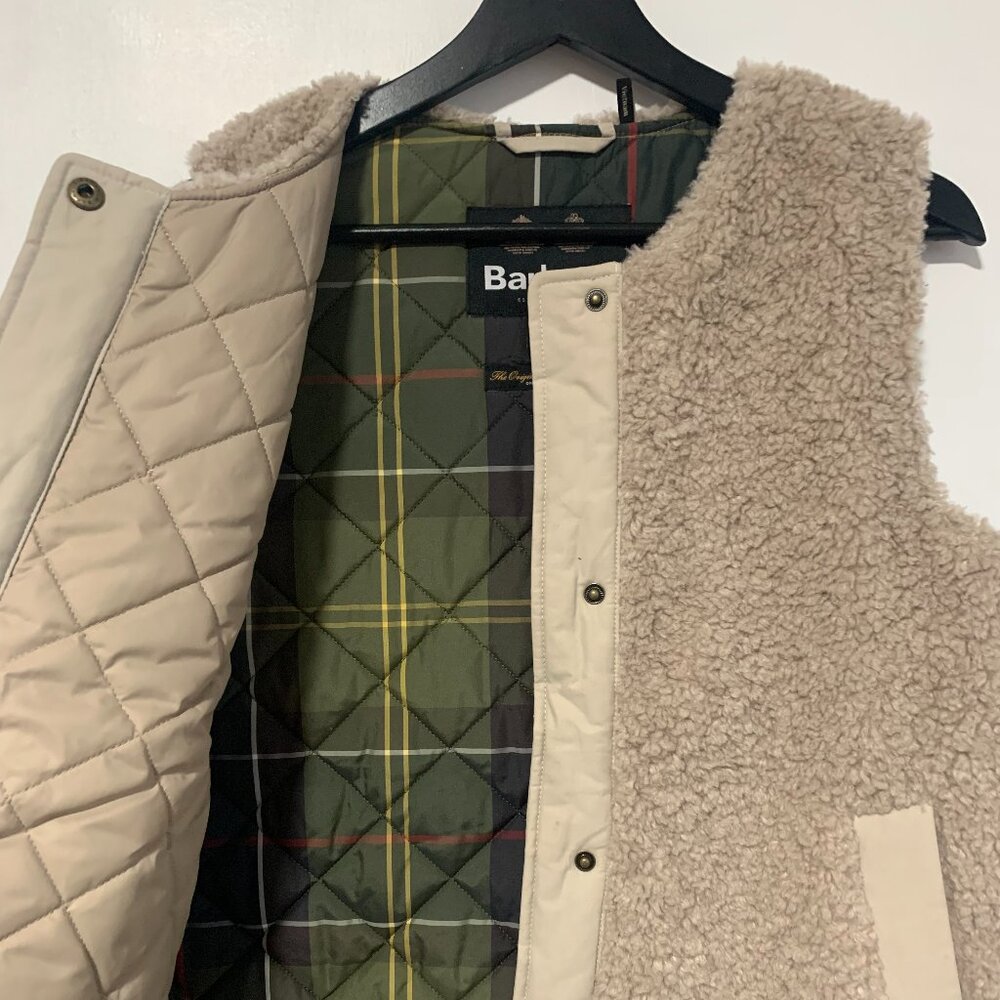 Barbour Corylus Faux Shearling Liner Vest